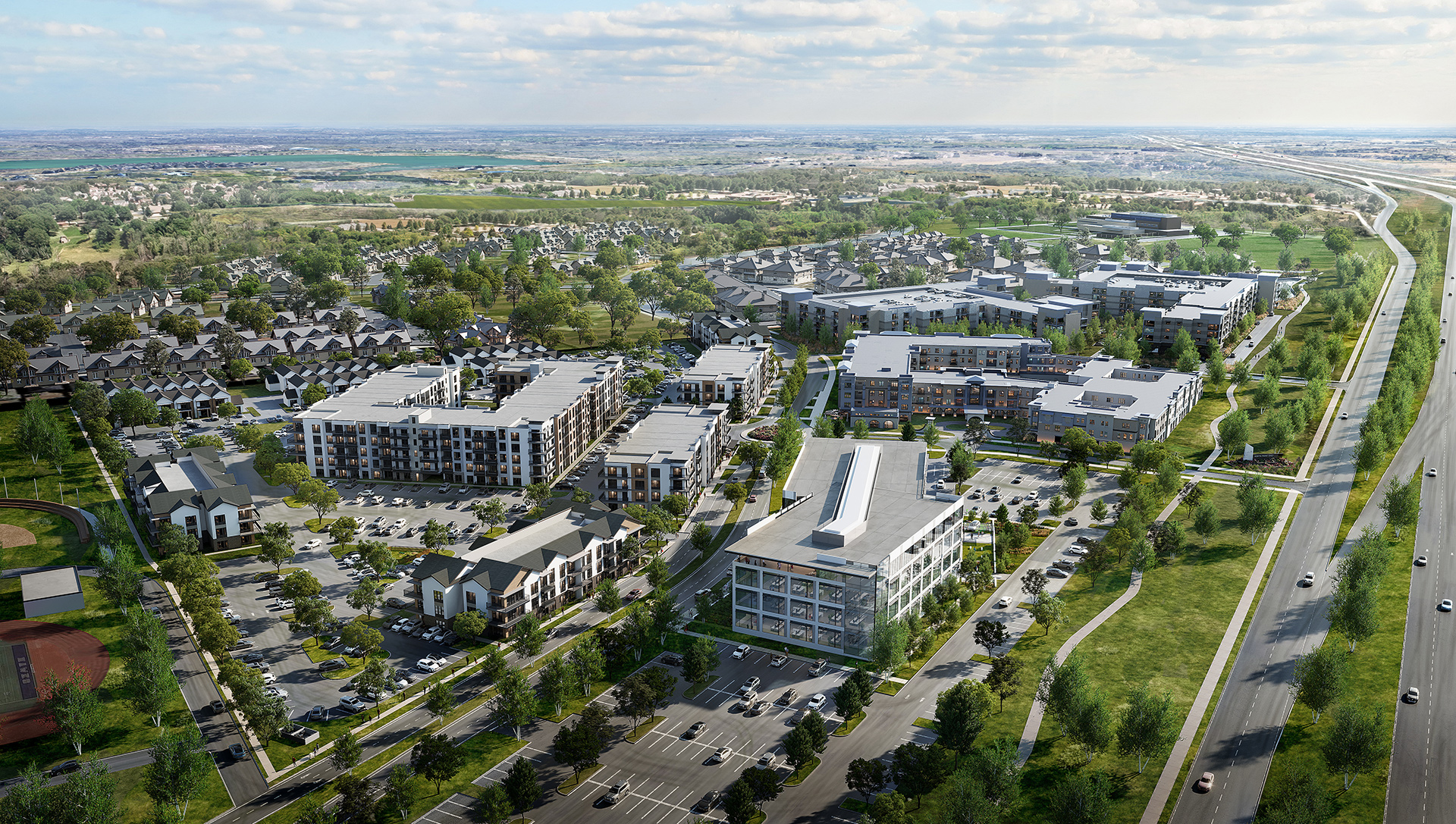 Verdot development rendering