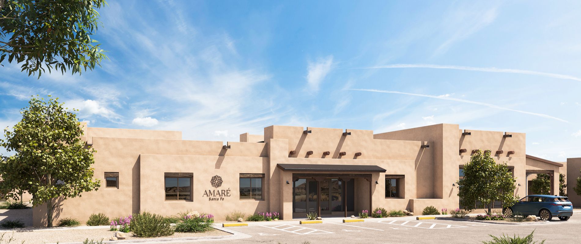 Amare Santa Fe clubhouse rendering